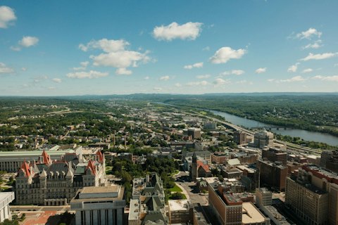 Take a day trip to Albany, around a forty-minute drive away