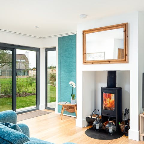 Curl up beside the fire in winter months and break out the board games