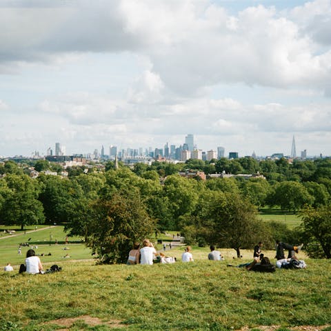 Take a picnic to nearby Primrose Hill and enjoy the view