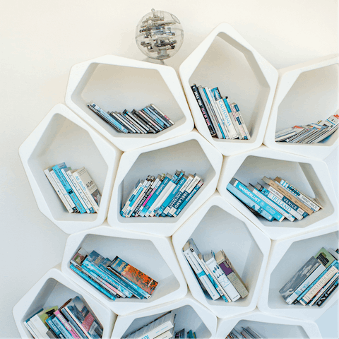 Find a quiet corner and read a book