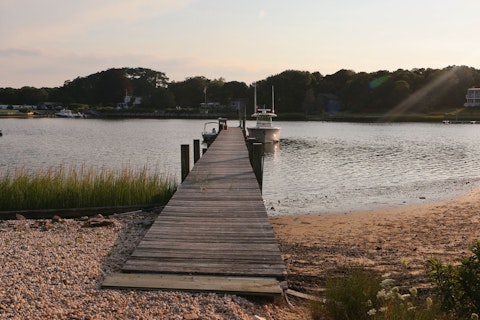 Stay just a short drive from some of the Hamptons' best beaches