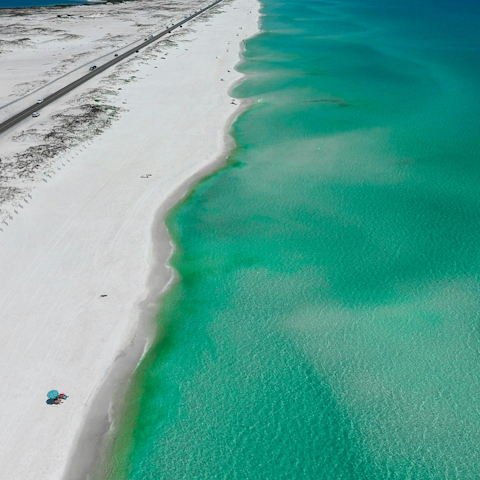 Stay just steps from Watersound's white sand beach