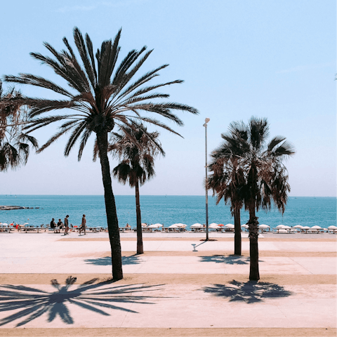 Embrace the beauty of coastal living from a sun lounger