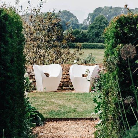 Find your favourite spot in the garden