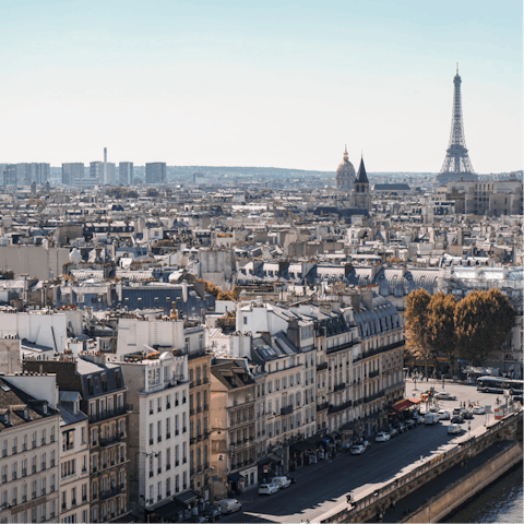 Explore the City of Light, including the nearby Bois de Boulogne