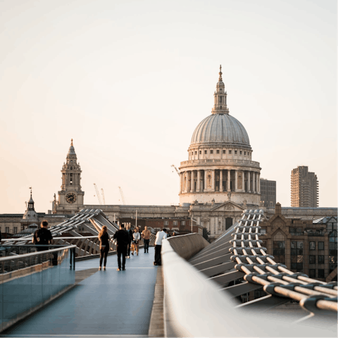 Experience central London, a short hop in the Tube from Earl's Court