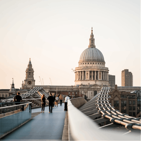 Experience central London, a short hop in the Tube from Earl's Court
