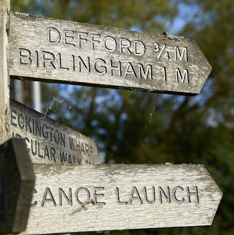 Plenty of lovely walks right on your doorstep