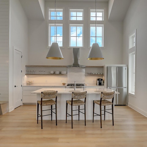 Cook up a storm in the bright kitchen