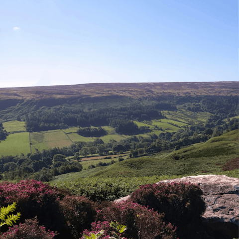 Explore the North York Moors, just moments away
