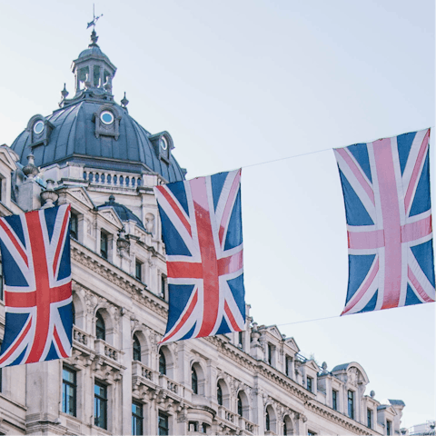 Take the five-minute tube ride into central London