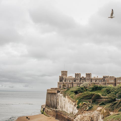Right by the sea