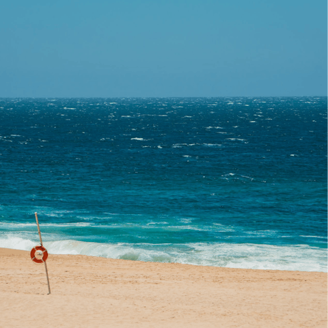 Make the short stroll to Playa Palmilla and dive into the ocean