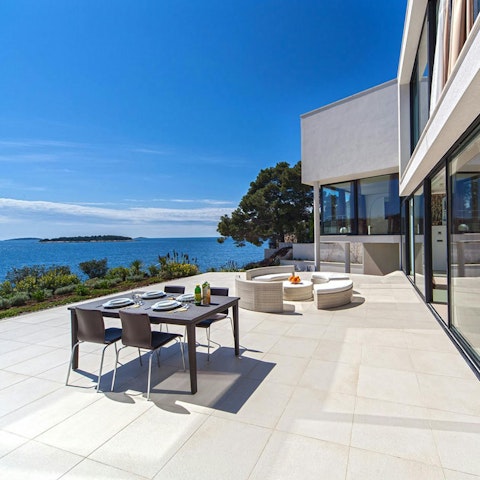 Take in the stunning Adriatic Sea views from the terrace