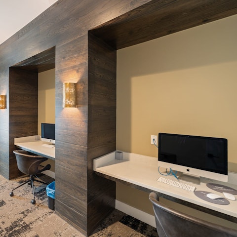 Catch up on some work in the business centre