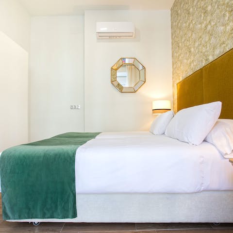 Relax and recline in stylish, sophisticated surroundings