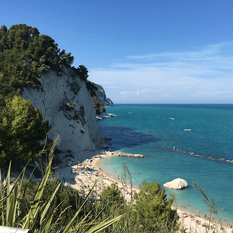 Stay within walking distance of the bars, shops and restaurants of Ancona