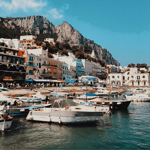 Stay on the idyllic Italian island of Capri