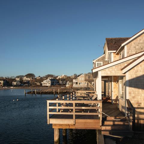 Enjoy the slow pace and magic of life on the water's edge of Nantucket