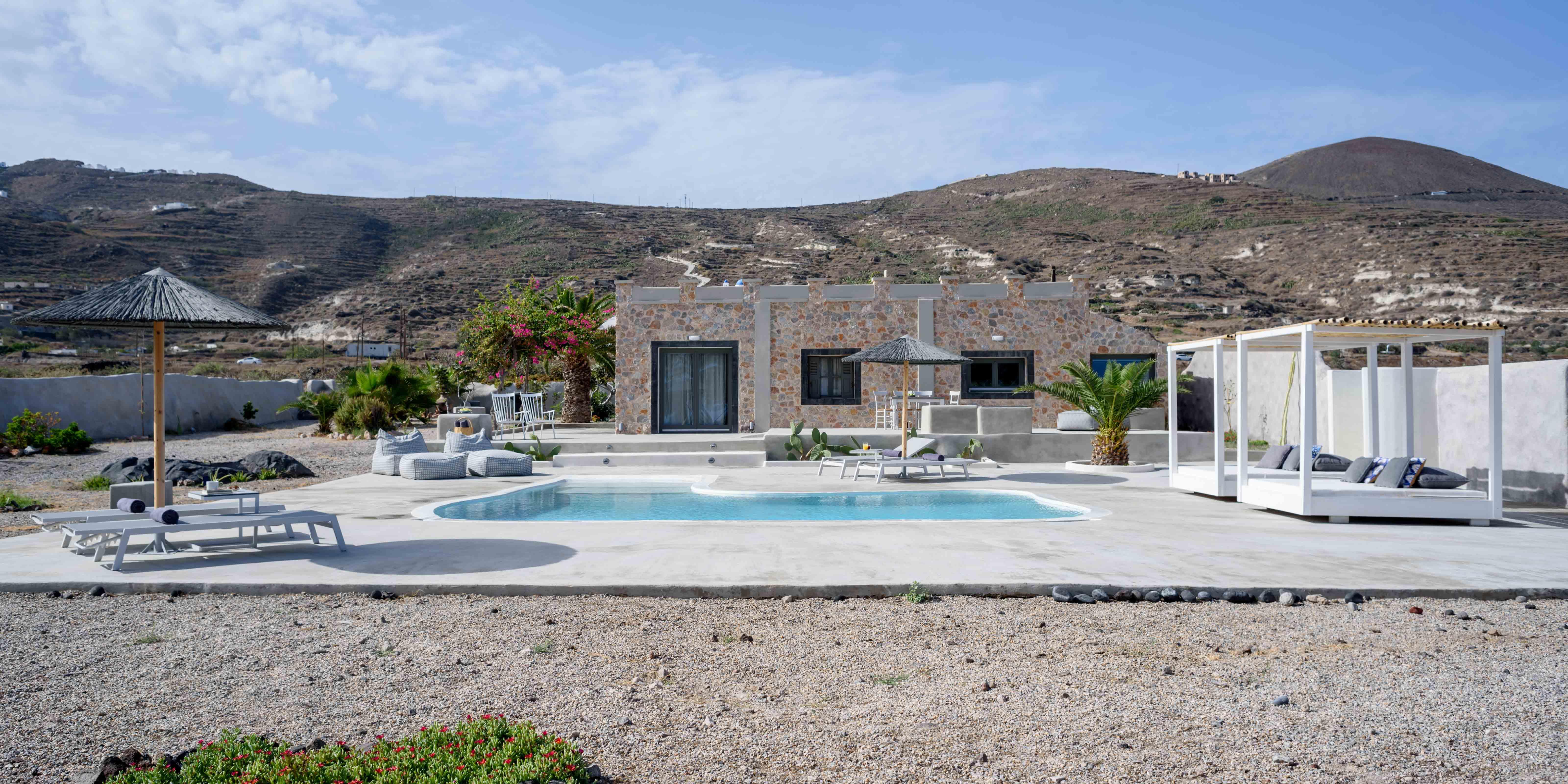 Concrete Cactus, Santorini, Greece | Plum Guide