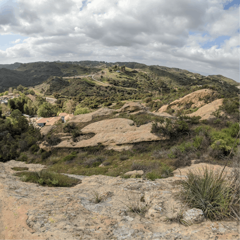 Drive to Topanga State Park for a rewarding hike in the Cali sun