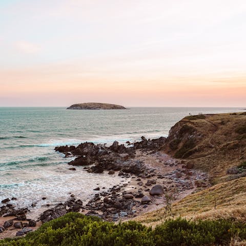 Explore the beautiful beaches surrounding Victor Harbor