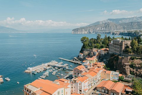 Explore Sorrento Old Town's labyrinthine streets and artisan shops, a short drive away