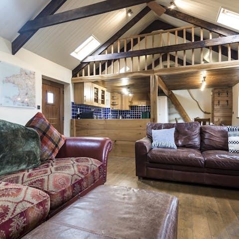 Stay in a beautifully-converted barn