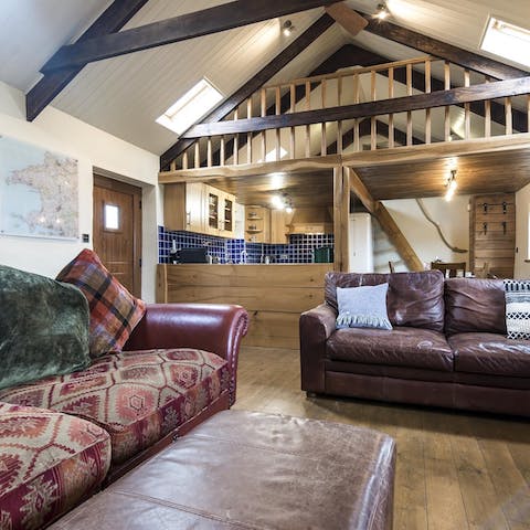 Stay in a beautifully-converted barn