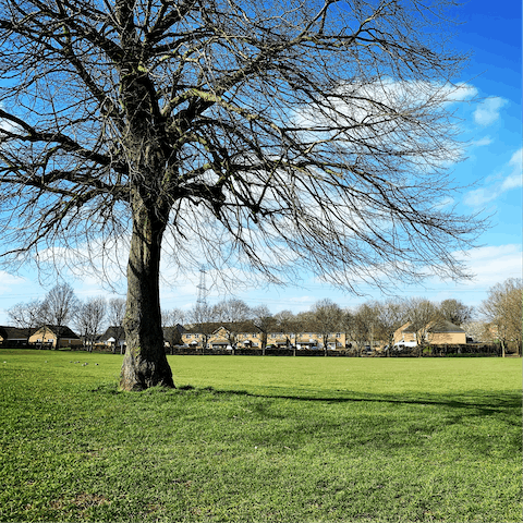 Explore some idyllic Hertfordshire countryside around the home