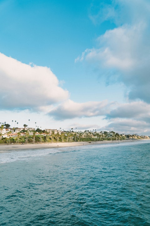 Enjoy a peaceful stroll along San Clemente Beach, right on your doorstep