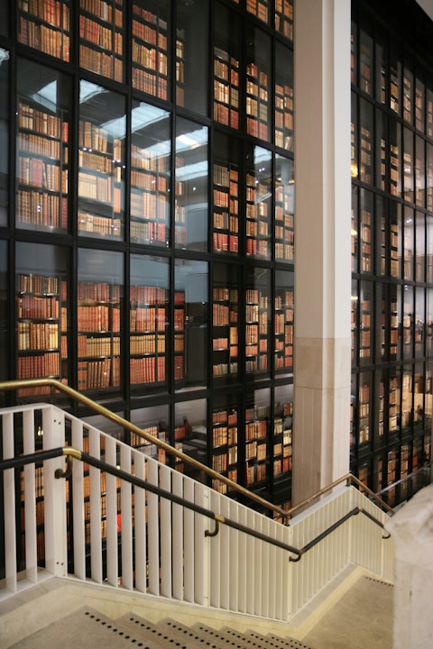 Indulge your inner bookworm at the British Library, within walking distance