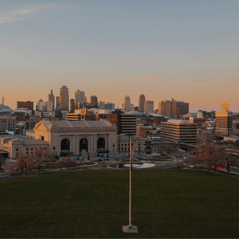 Explore the galleries and shops of Crossroads