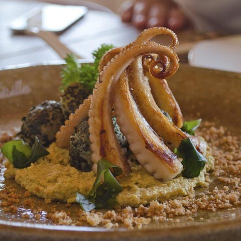 Ask your host to arrange a private chef and sample the local cuisine