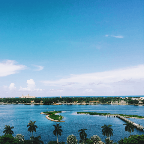 Spend fabulous days by the water in Palm Beach