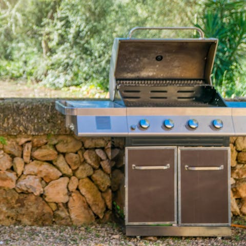 Grill the freshest local ingredients for an evening barbecue