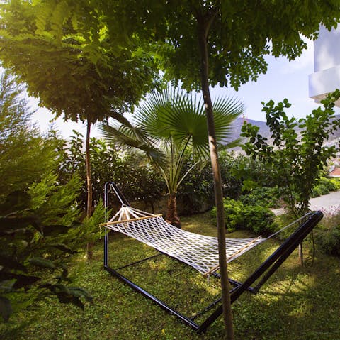 Sway in the shade of the trees with your latest read