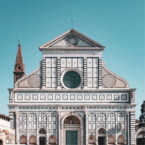 Walk to the Basilica of Santa Croce in a few minutes