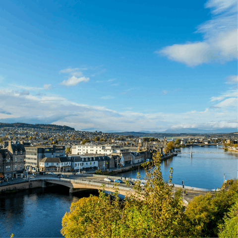 Spend an afternoon sightseeing in nearby Inverness