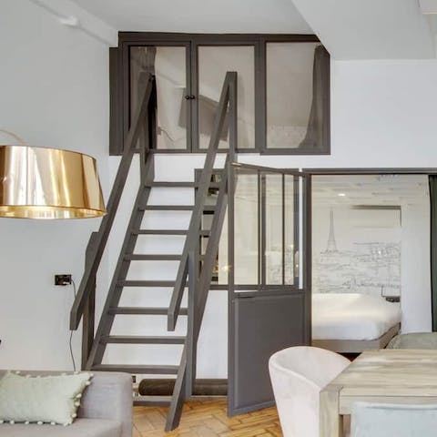 Get a cosy night's sleep in the bunker style bedrooms