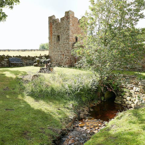 Explore the beautiful grounds and find a sunny spot for reading