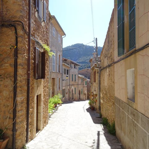 Drive fifteen minutes to Villafranca de Bonany on Wednesdays to visit the market