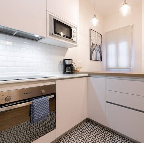 Whip up a delicious meal using locally sourced ingredients