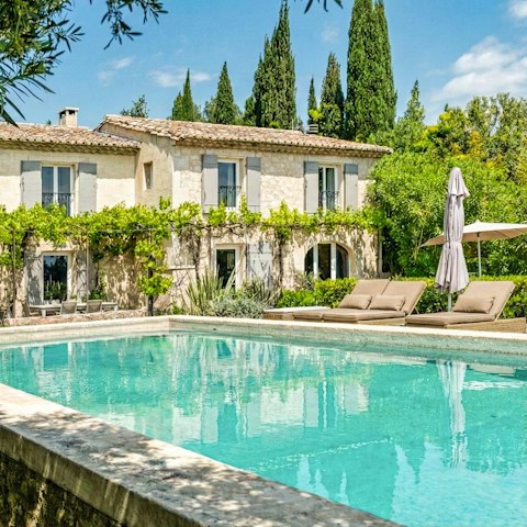 Escape the afternoon heat with a swim in the private pool