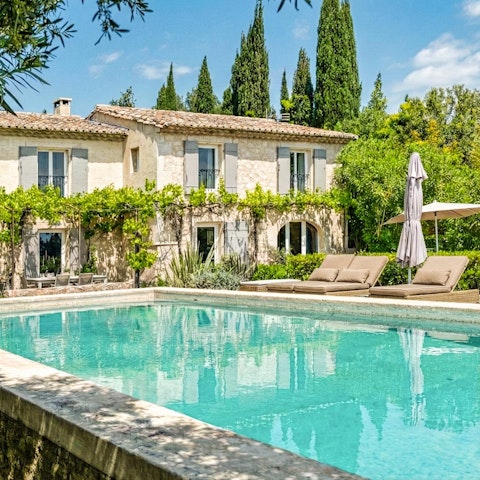Escape the afternoon heat with a swim in the private pool