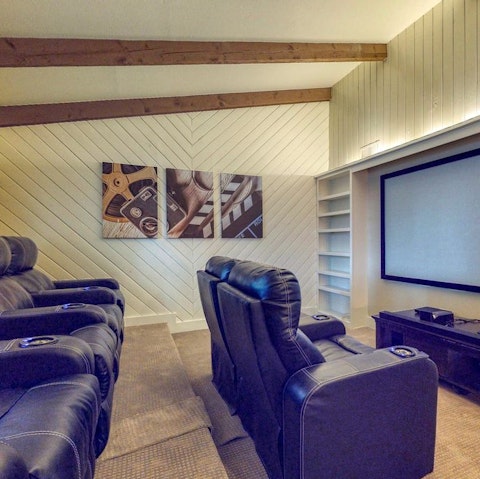 Have movie nights in the cinema room