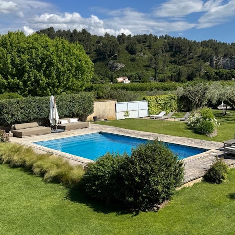 Make a beeline for the pool on summer days