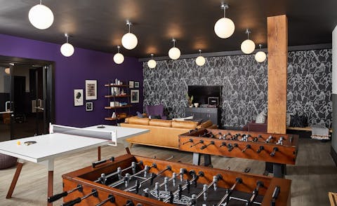 While away some time in the games area