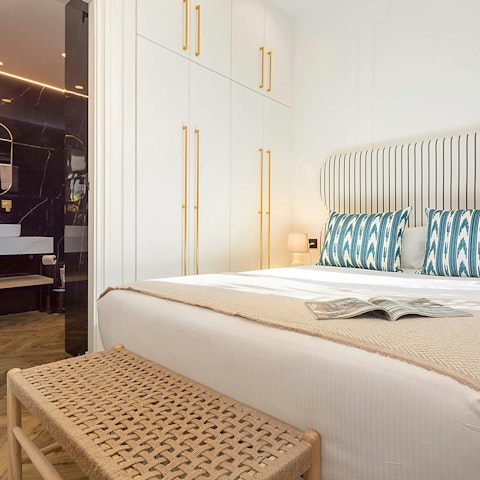 Drift off to sleep in the boutique-style bedrooms