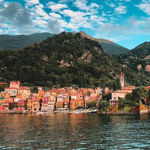 Make the trip to the city of Como, just a short drive away